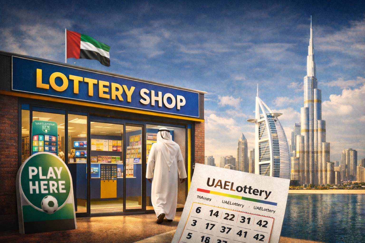 UAE Lottery Enters Physical Retail as Regulated Market Continues to Expand