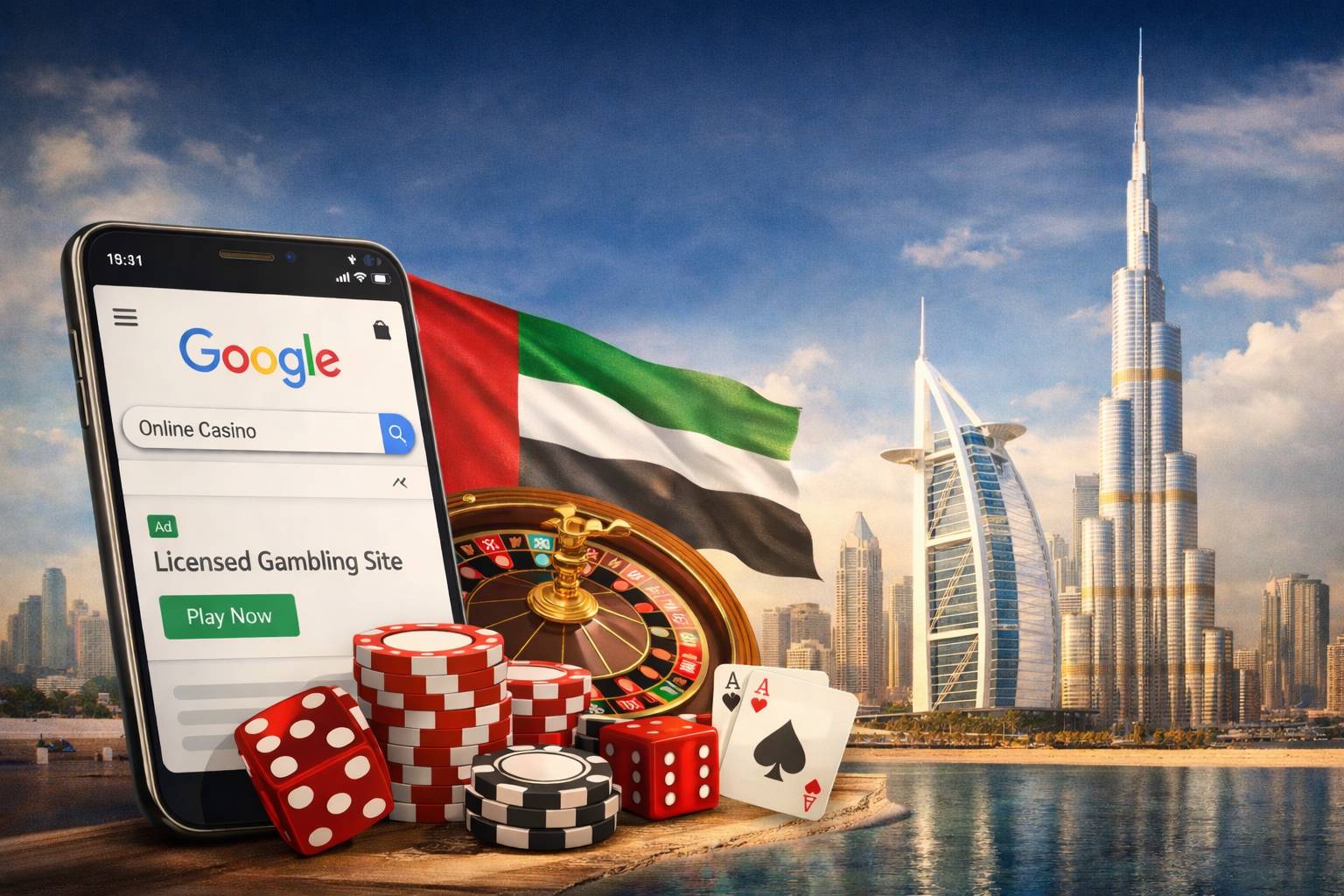 UAE Opens Gambling Advertising on Google for the First Time